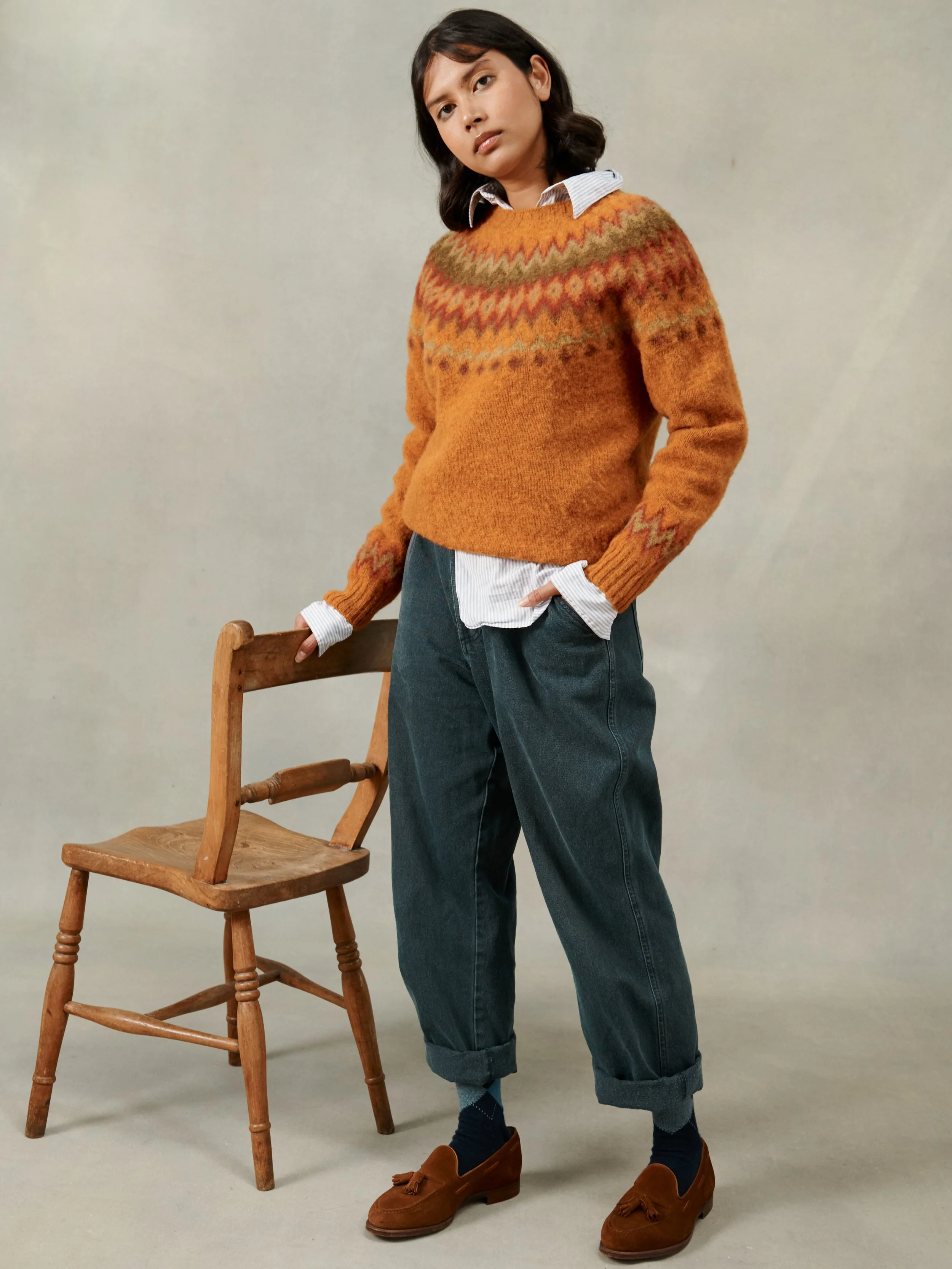 Quality Seamless Scottish Knitwear 100 Spun and Knitted In